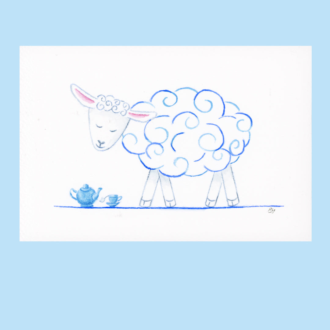 Annie the Sheep (with Tea)