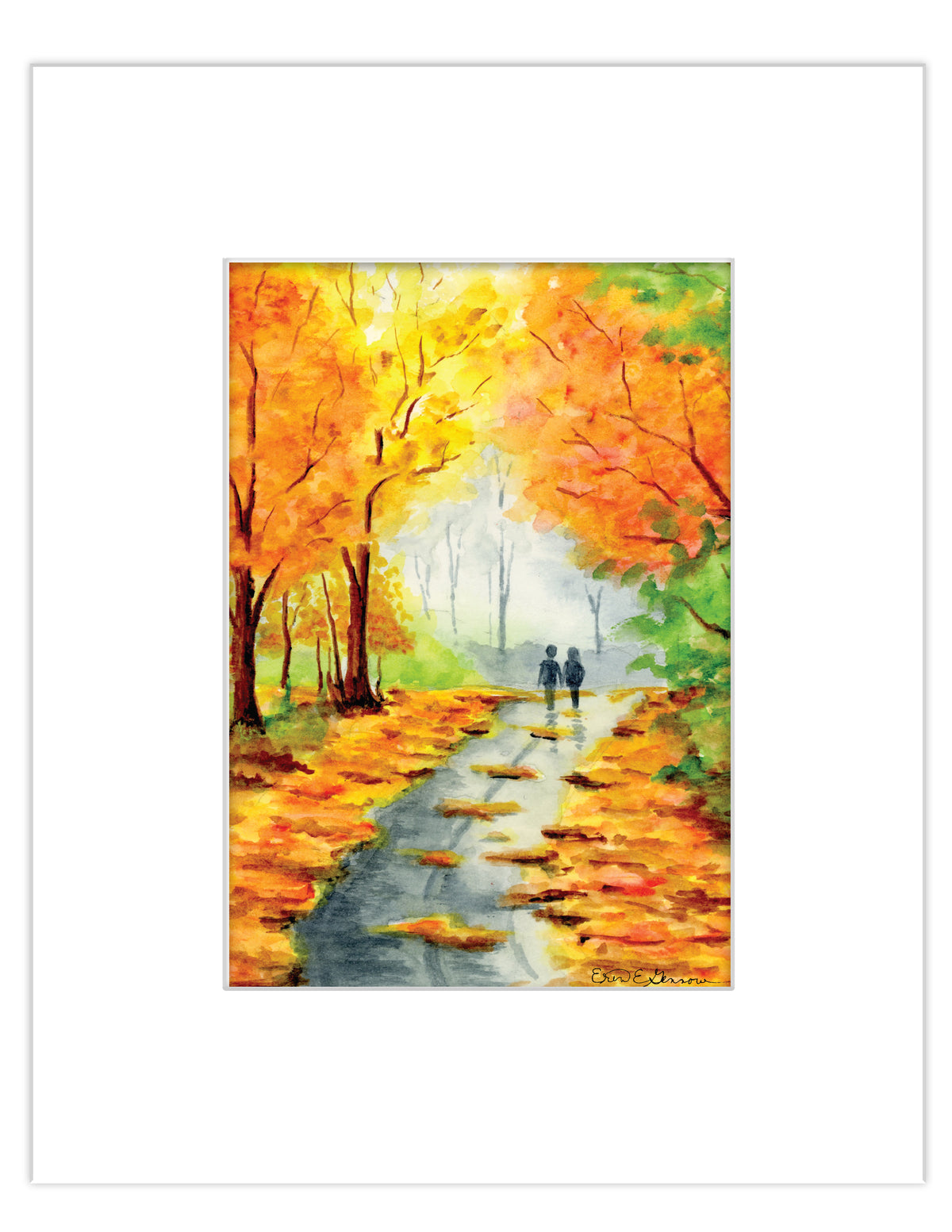 Autumn Path - Fine Art Print - The Autumn Series