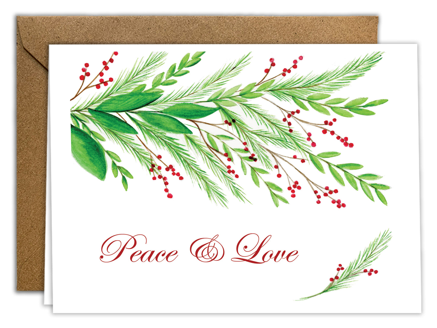 The Christmas Greens Series - Holiday Greeting Card Set, additional view