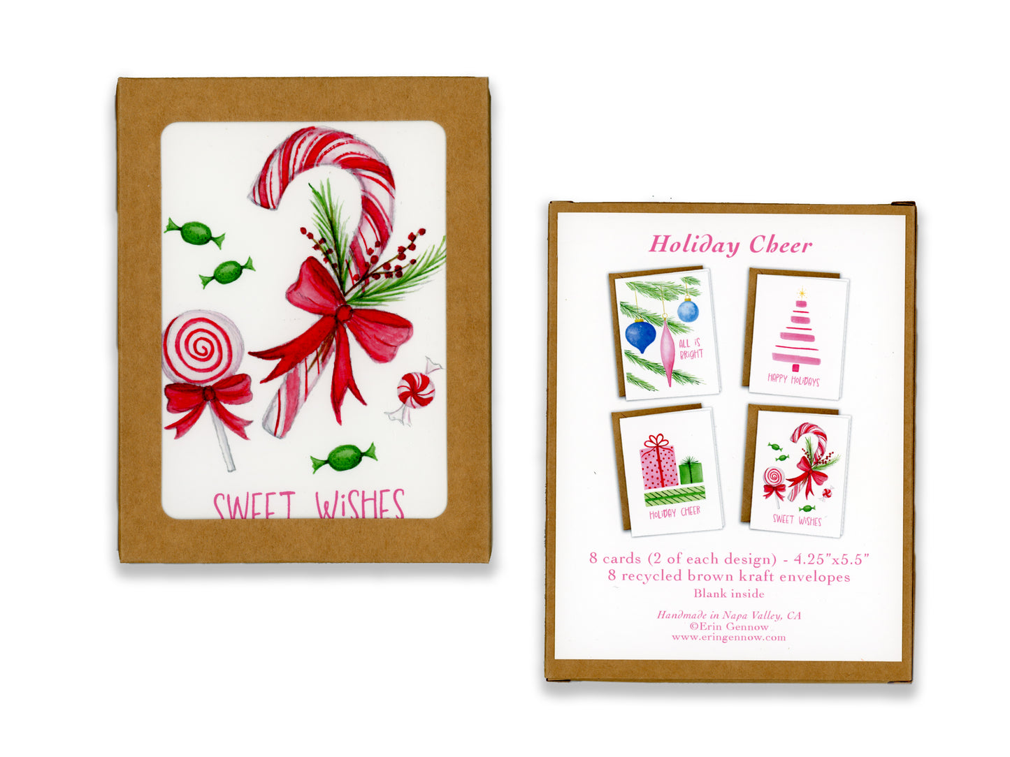 The Christmas Cheer Series - Holiday Greeting Card Set, additional view