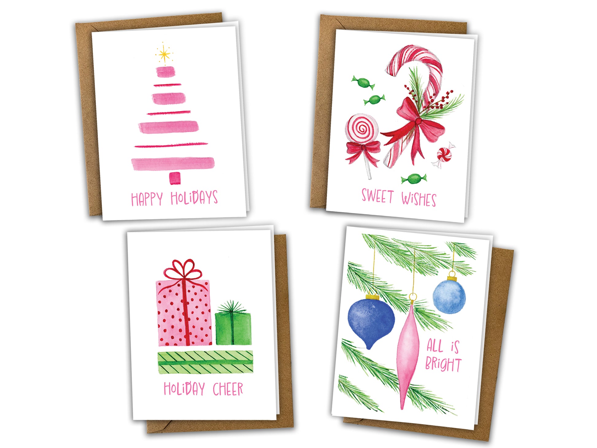 The Christmas Cheer Series - Holiday Greeting Card Set, additional view