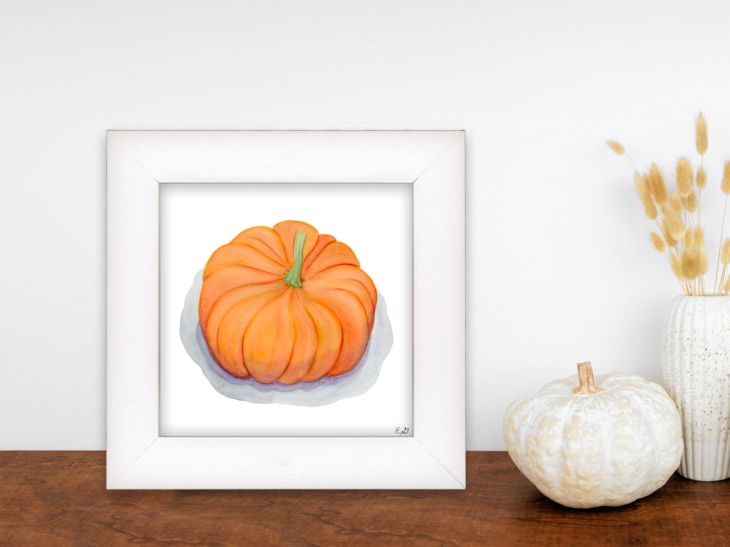 Autumn Fairytale Pumpkin - Framed Fine Art Print - The Pumpkin Series