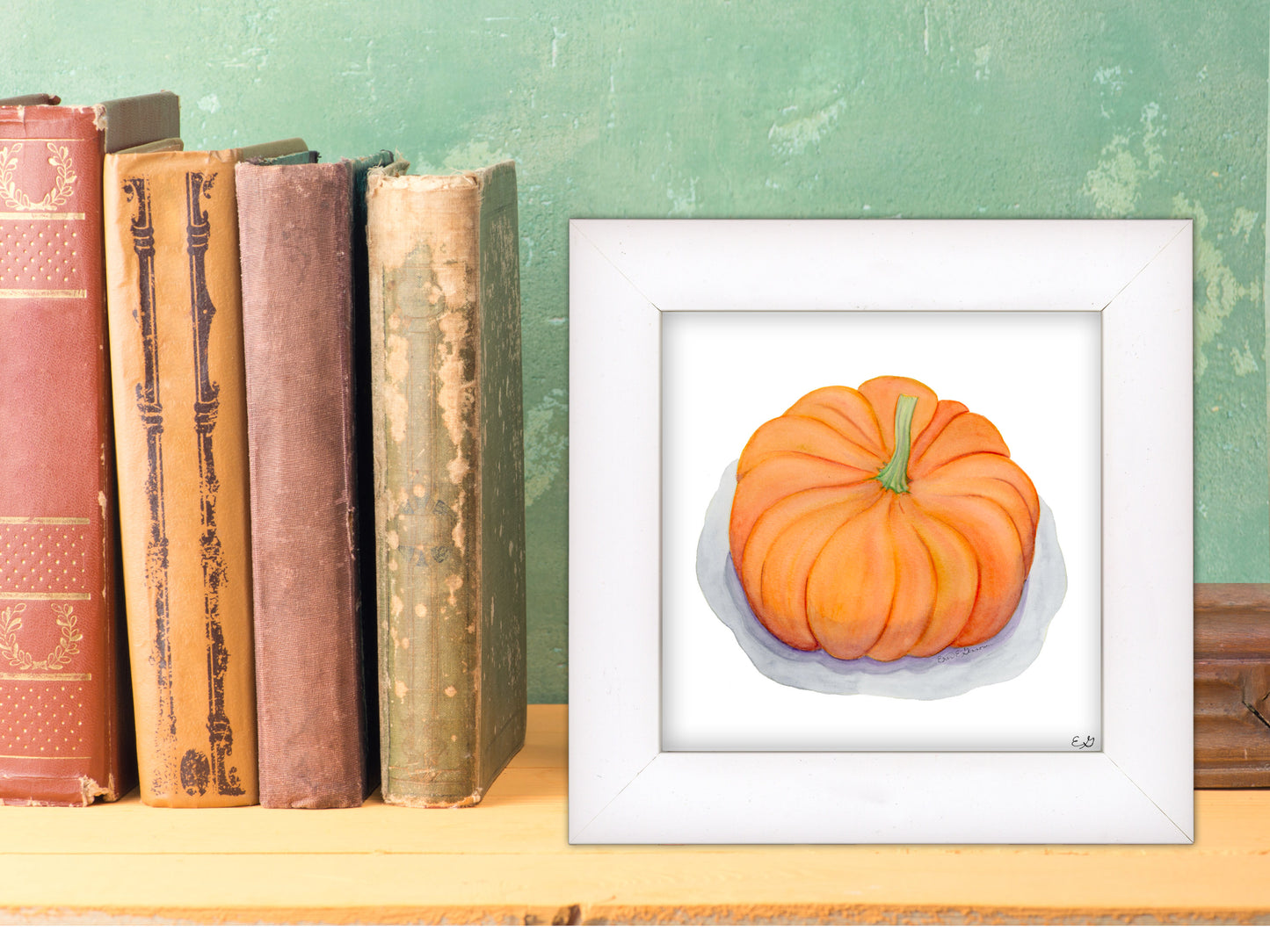 Autumn Fairytale Pumpkin - Framed Fine Art Print - The Pumpkin Series