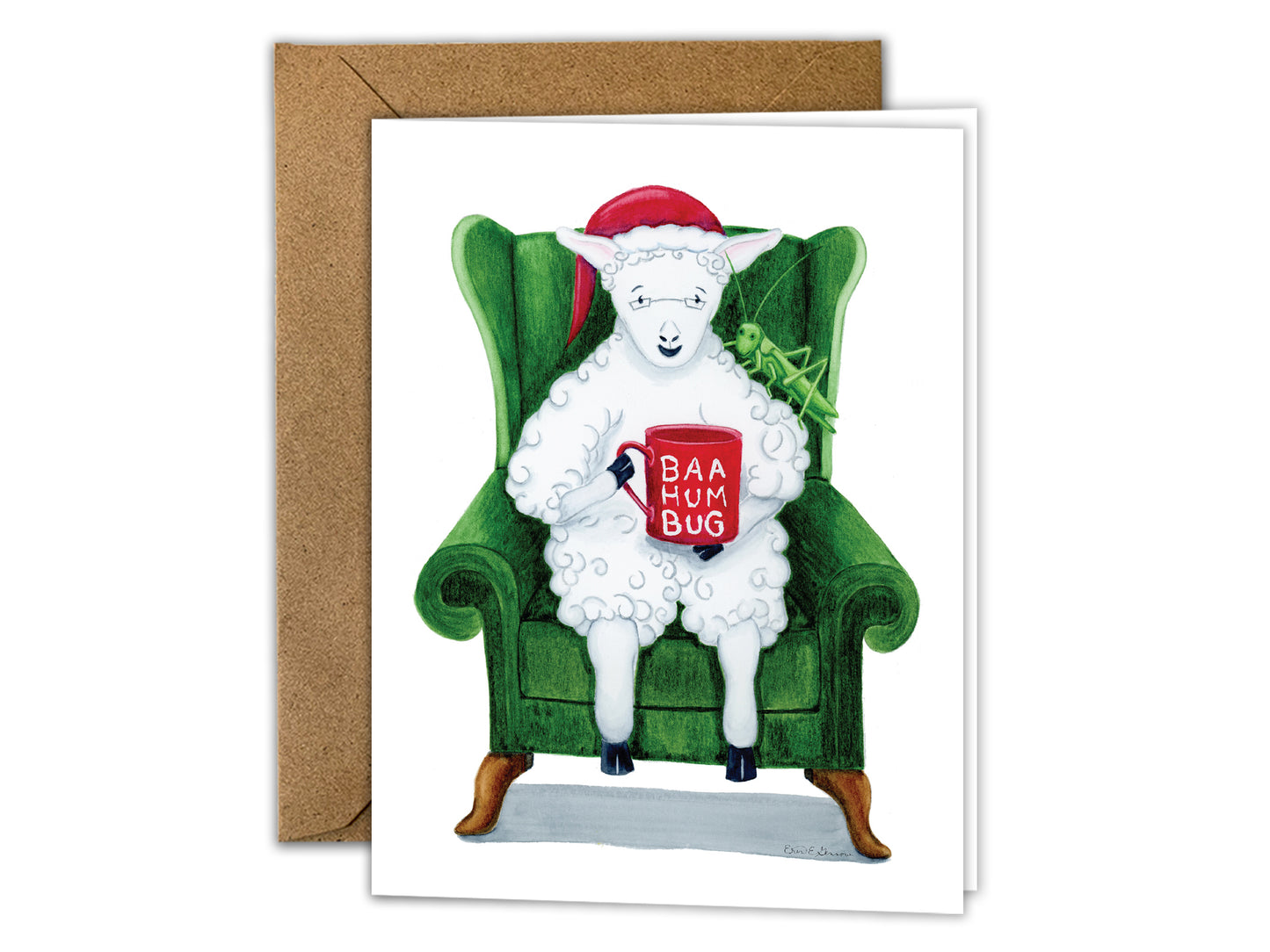 The Christmas Sheep Series - Holiday Greeting Card Set, additional view