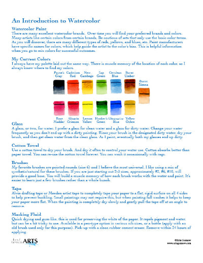 So Sweet Watercolor Template Kit