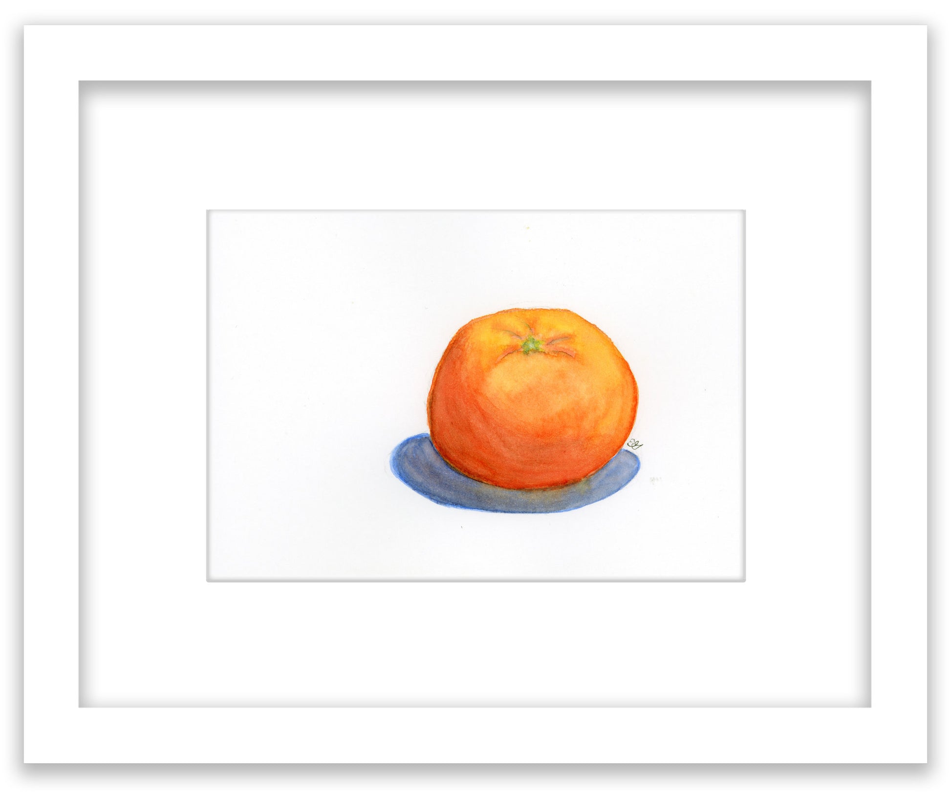 Clementine - Framed Original Watercolor Painting