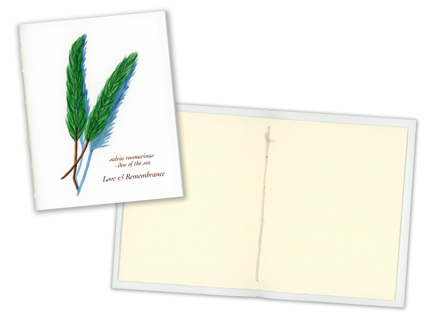 1 Small Journal - The Culinary Herbs Series - Rosemary
