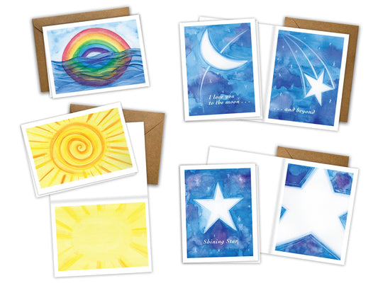 The Sky Series  - Greeting Card Set of 8