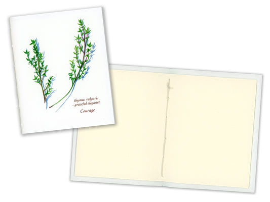 1 Small Journal - The Culinary Herbs Series - Thyme