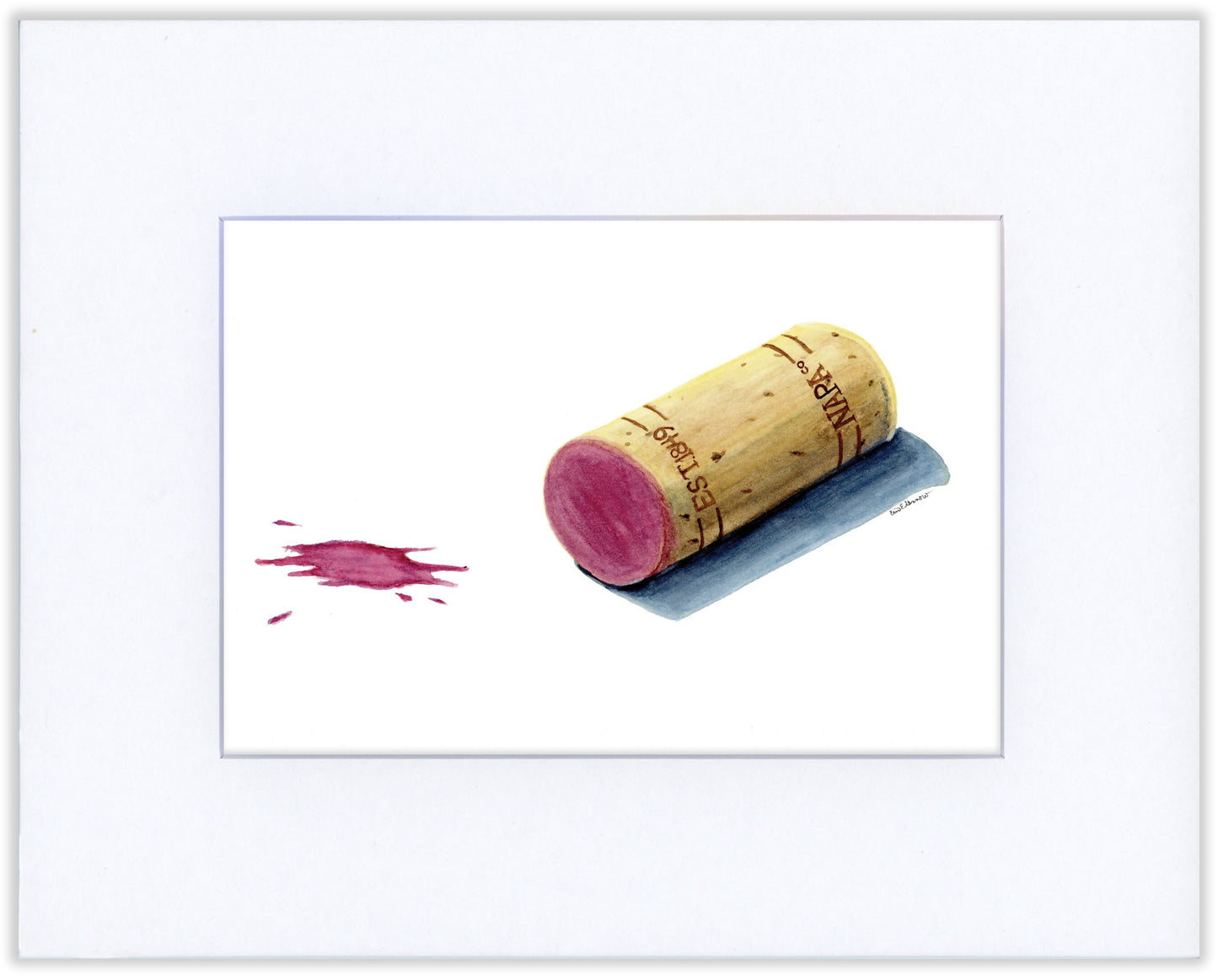 Napa Wine Cork - Fine Art Print - Wine Moments Series