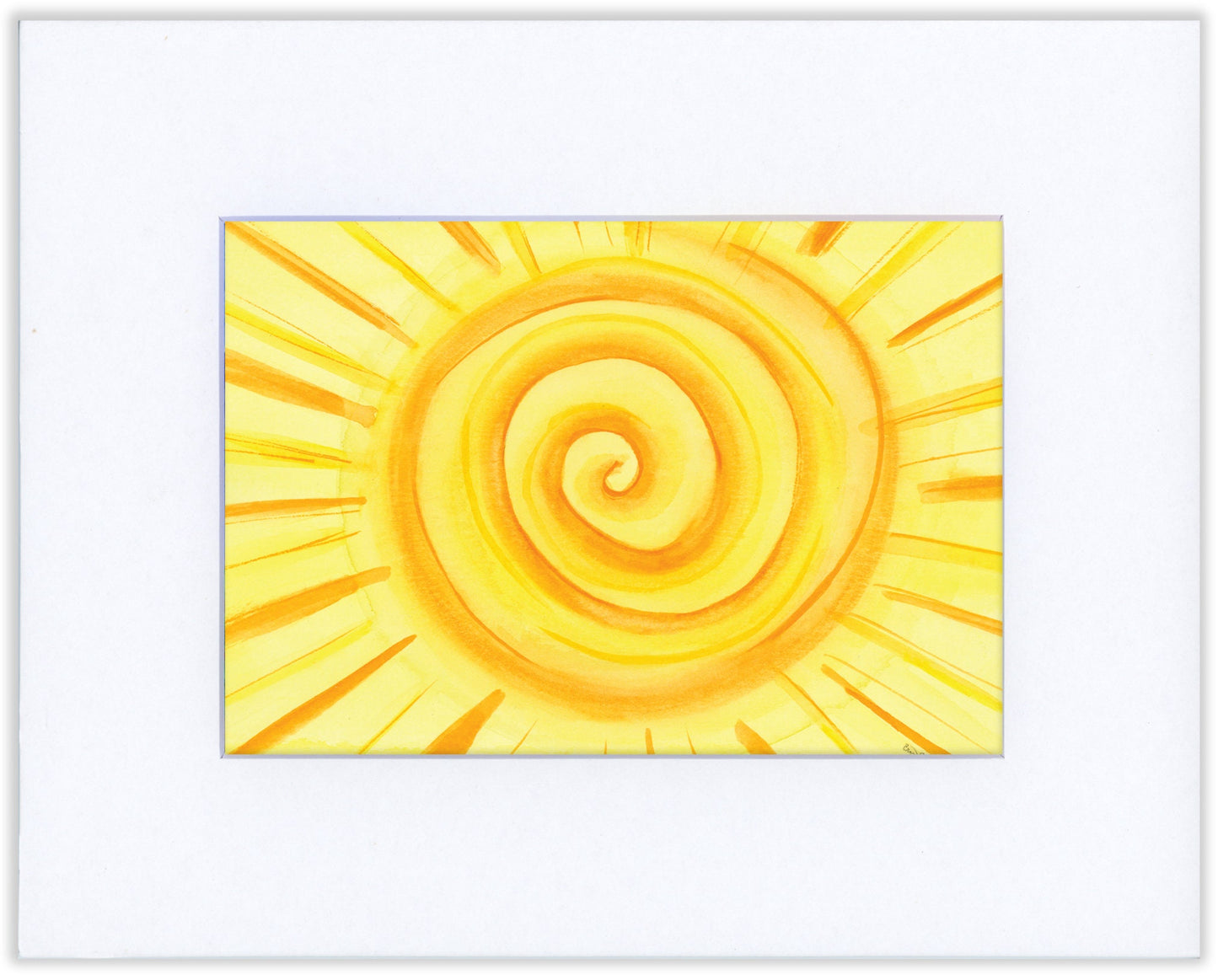 Spiral Sun - Fine Art Print - The Sky Series