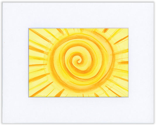Spiral Sun - Fine Art Print - The Sky Series
