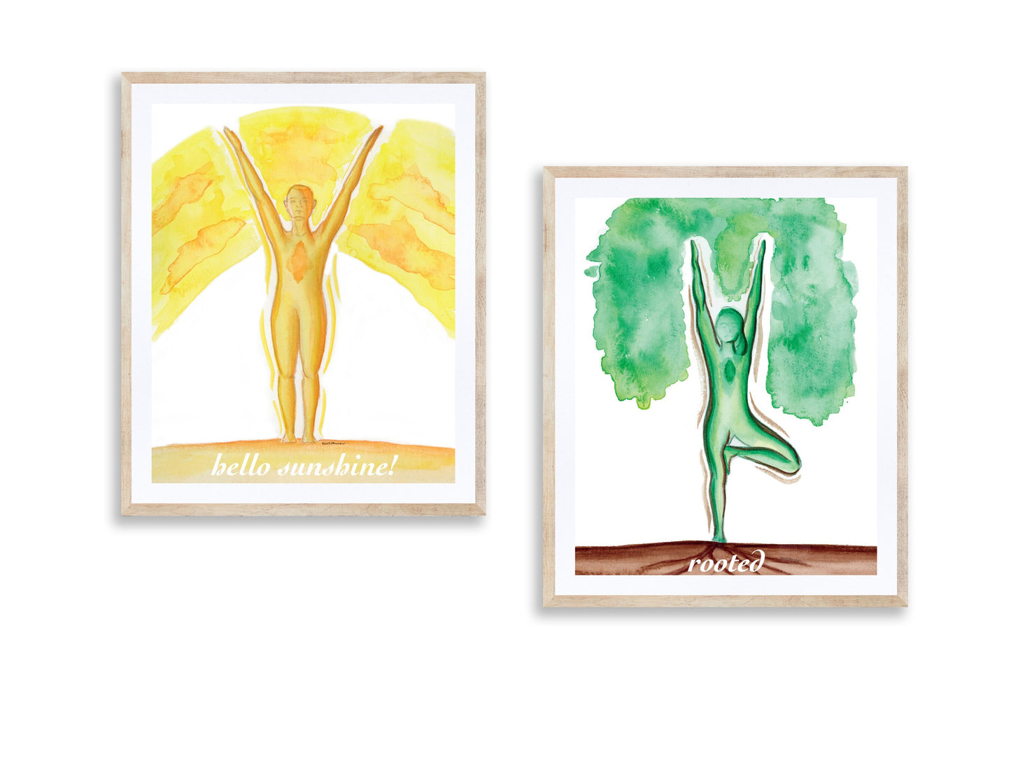 Hello Sunshine - Fine Art Print - The Yoga Series