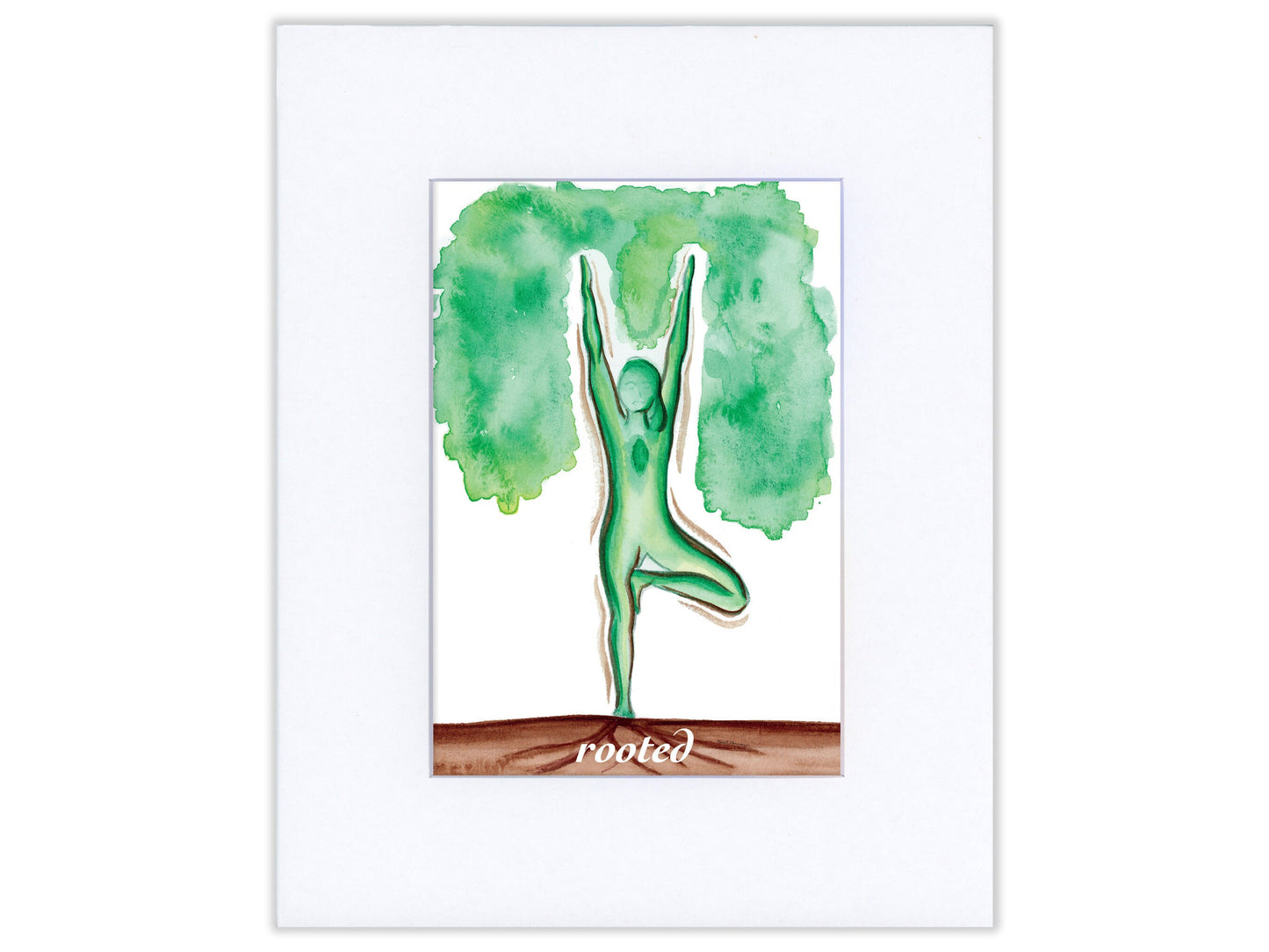 Rooted - Fine Art Print - The Yoga Series