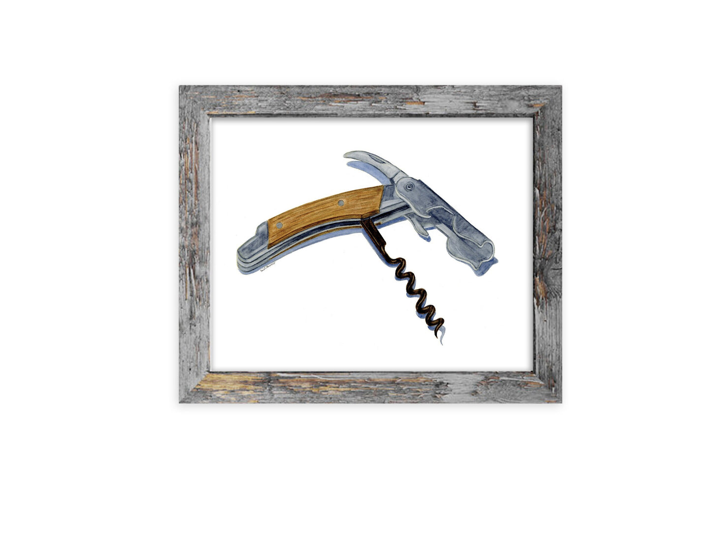 Wine Corkscrew - Fine Art Print - Wine Moments Series