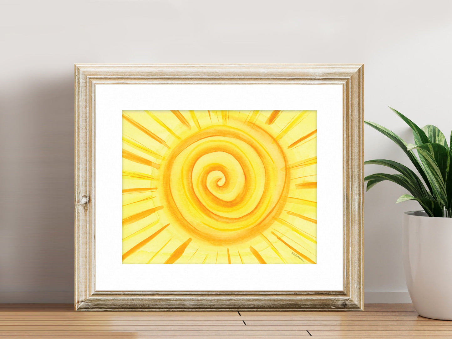 Spiral Sun - Fine Art Print - The Sky Series