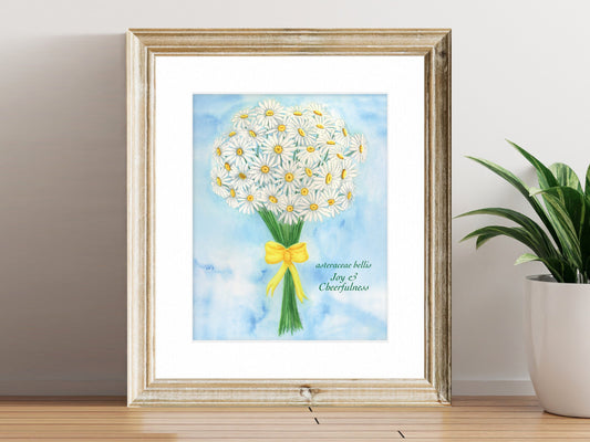 Bunch of Daisies Fine Art Print - The Floral Series