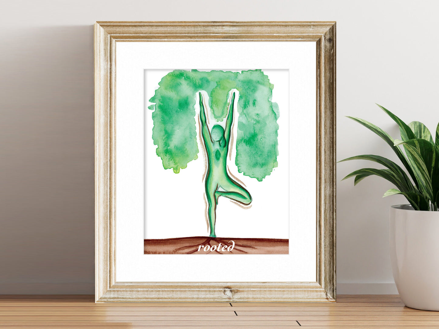 Rooted - Fine Art Print - The Yoga Series