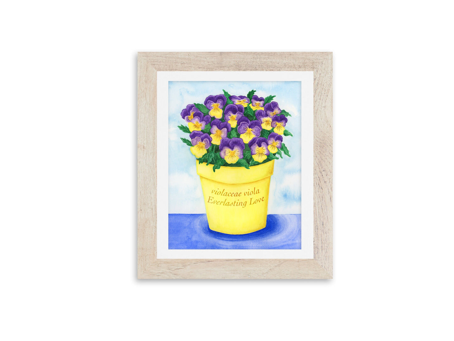 Violets Fine Art Print - The Floral Series