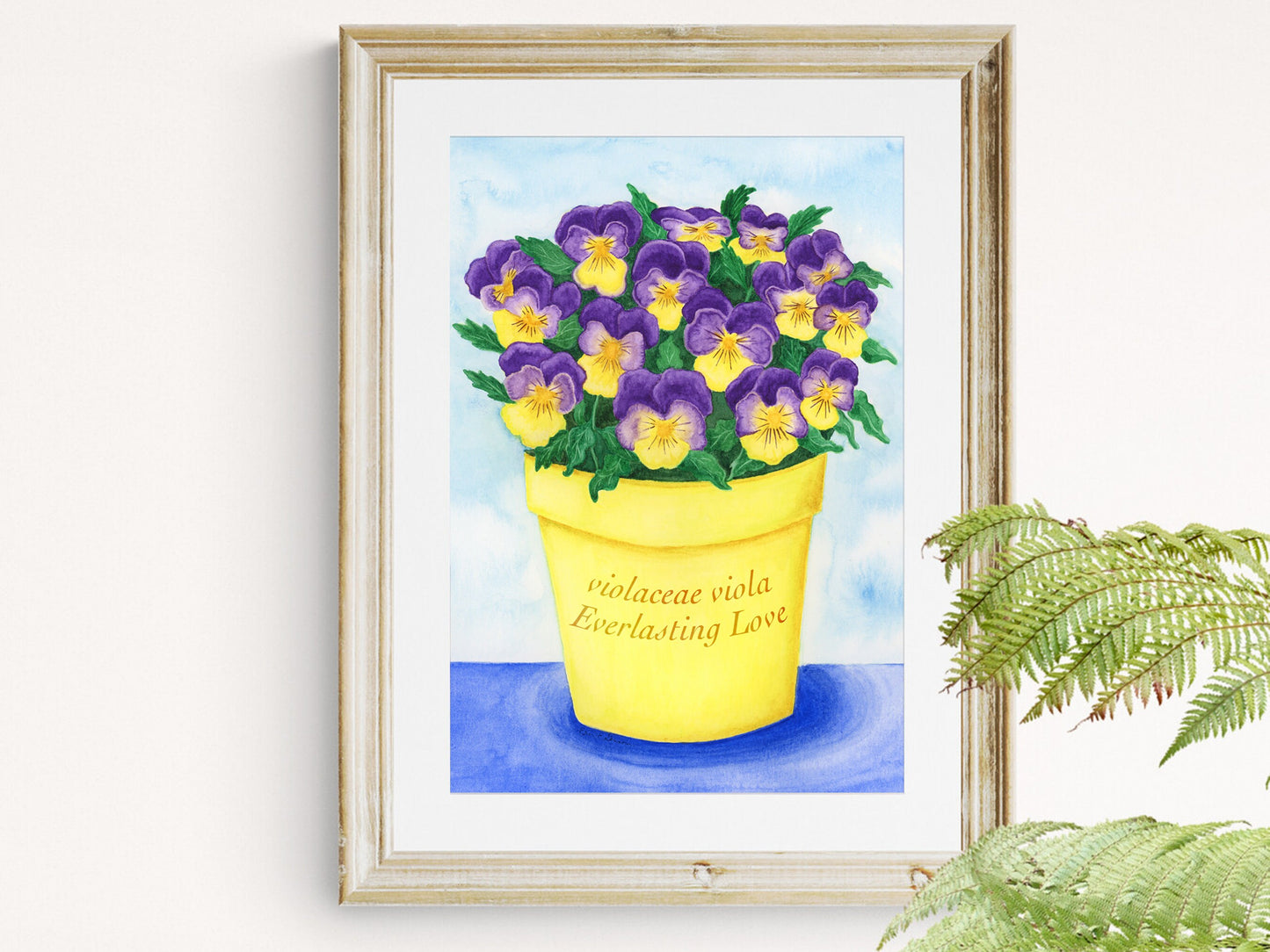 Violets Fine Art Print - The Floral Series