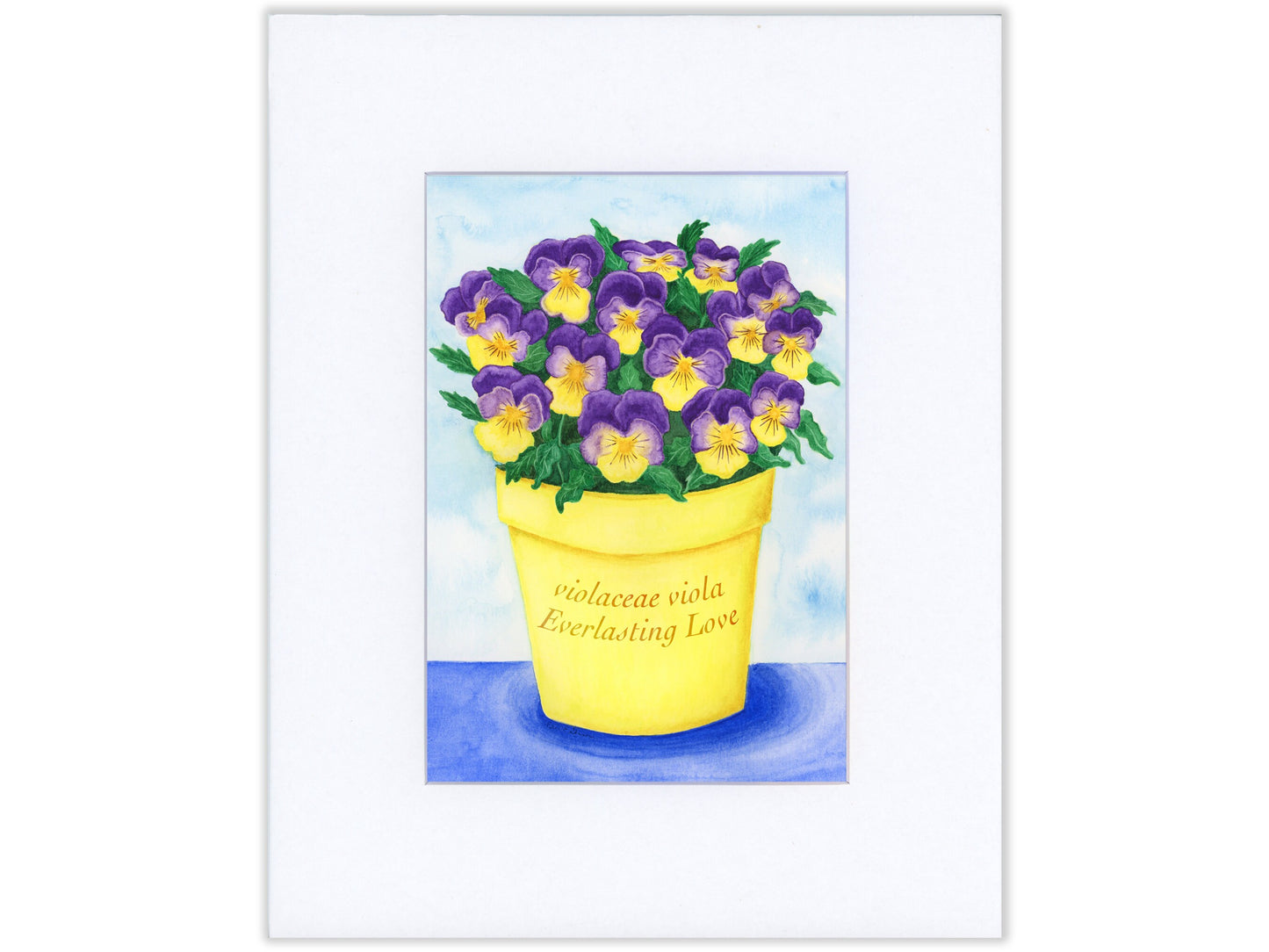 Violets Fine Art Print - The Floral Series